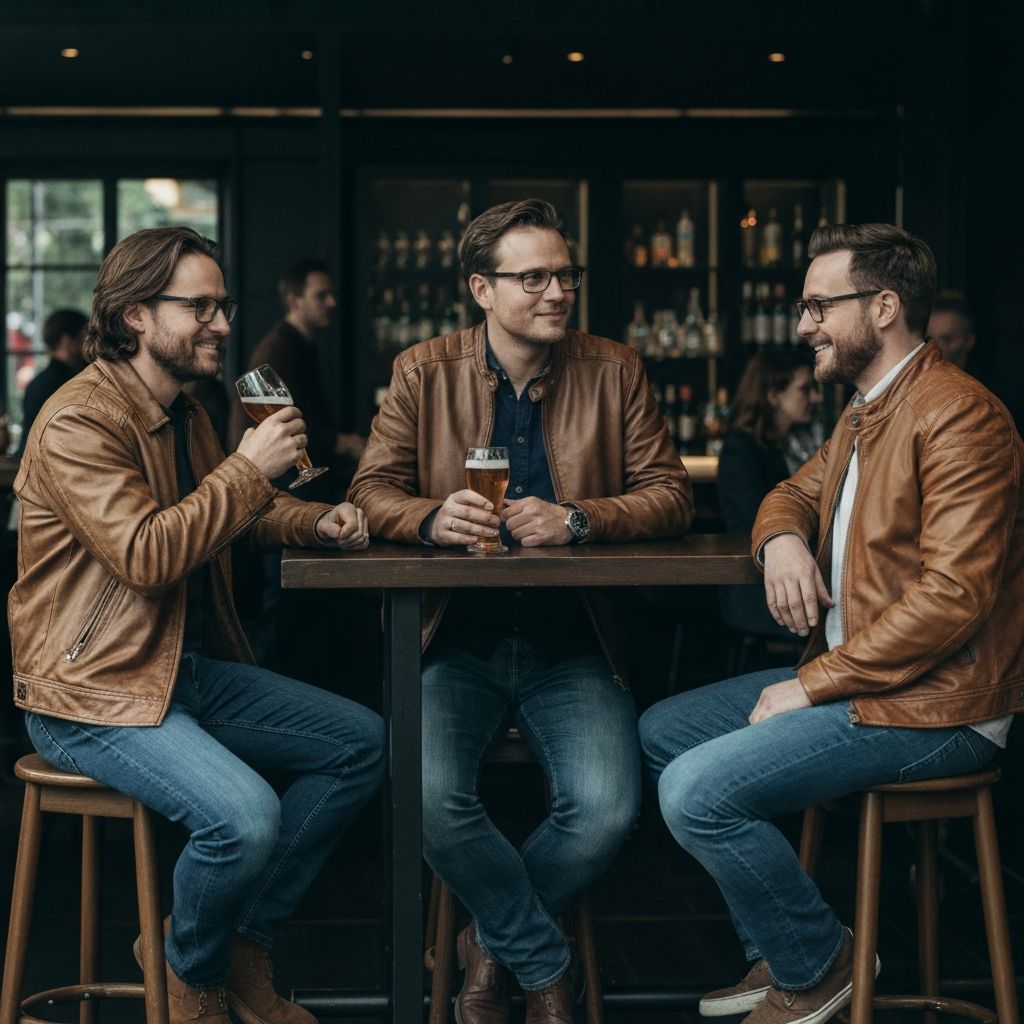 Members of the Linden Chills socializing